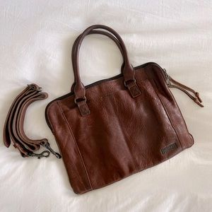 Duluth Trading Lifetime Leather Bag with Detachable Strap